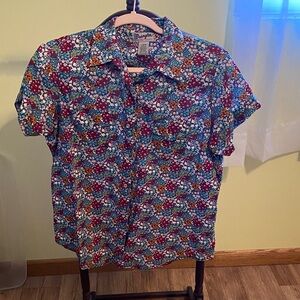 Wrangler Multicolor Floral Women’s Shirt Large